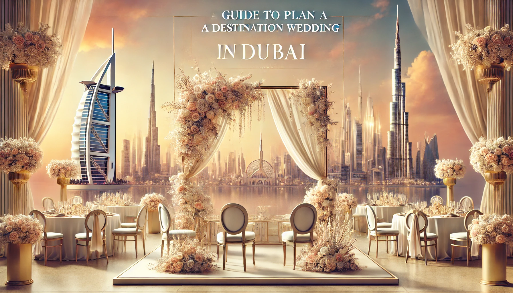 Guide to Plan a Destination Wedding in Dubai